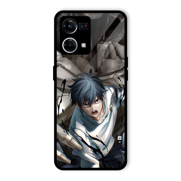 Yuta in the Battle Glass Back Case for Oppo F21 Pro 4G