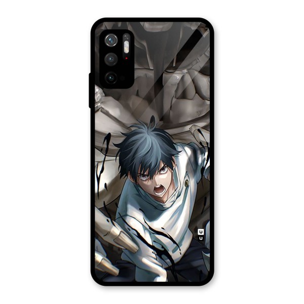 Yuta in the Battle Glass Back Case for Poco M3 Pro 5G