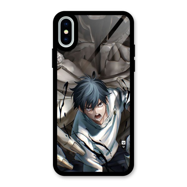 Yuta in the Battle Glass Back Case for iPhone X