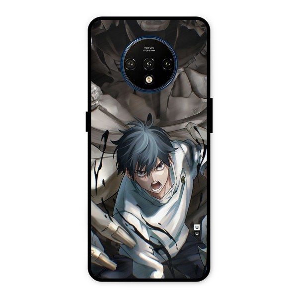 Yuta in the Battle Metal Back Case for OnePlus 7T