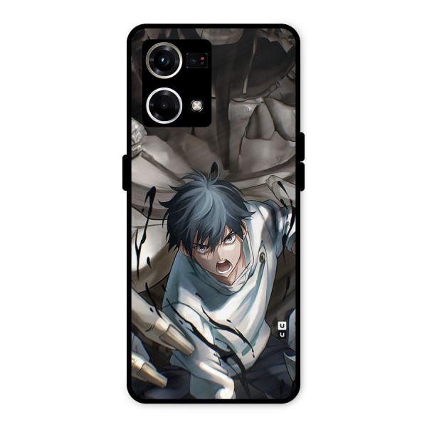 Yuta in the Battle Metal Back Case for Oppo F21 Pro 4G