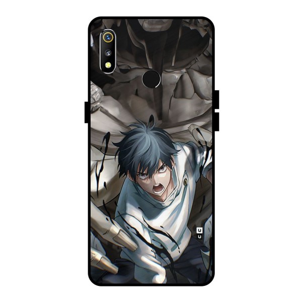 Yuta in the Battle Metal Back Case for Realme 3