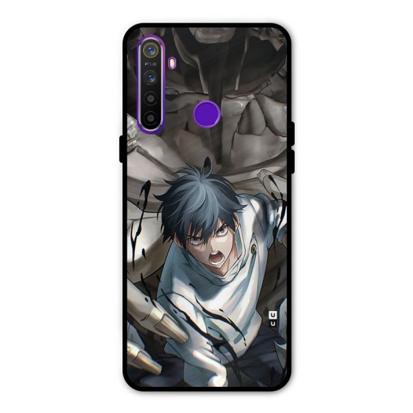 Yuta in the Battle Metal Back Case for Realme Narzo 10