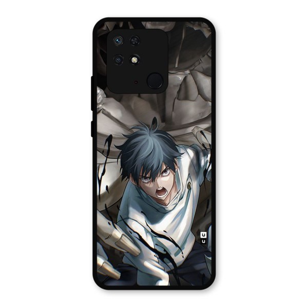 Yuta in the Battle Metal Back Case for Redmi 10 Power