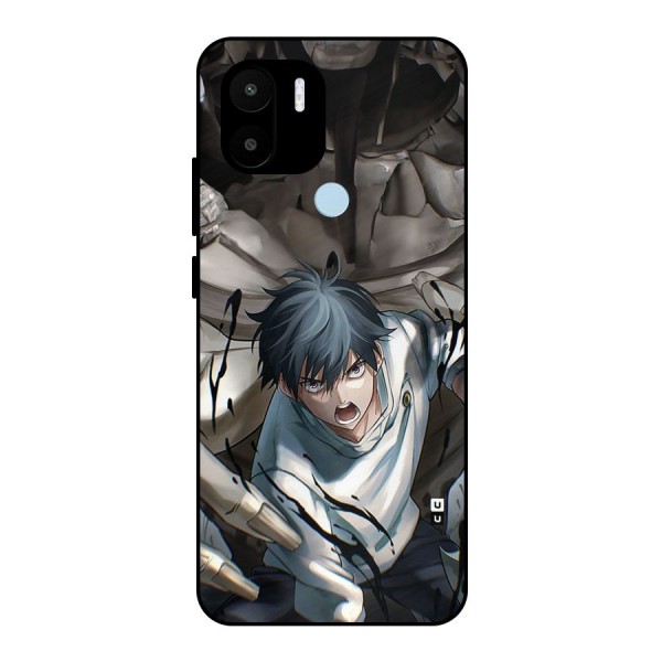 Yuta in the Battle Metal Back Case for Redmi A1 Plus