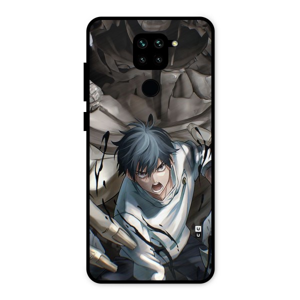 Yuta in the Battle Metal Back Case for Redmi Note 9