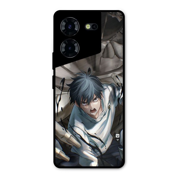 Yuta in the Battle Metal Back Case for Tecno Pova 5 Pro 5G