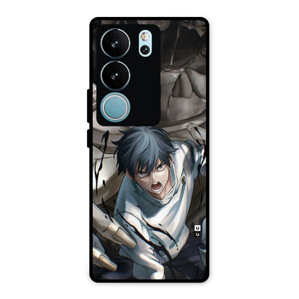 Yuta in the Battle Metal Back Case for Vivo V29