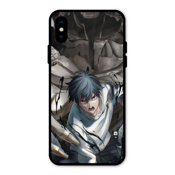 Yuta in the Battle Metal Back Case for iPhone X