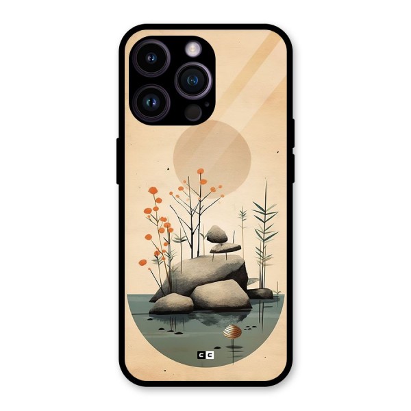 Zen Garden Glass Back Case for iPhone 14 Pro Max