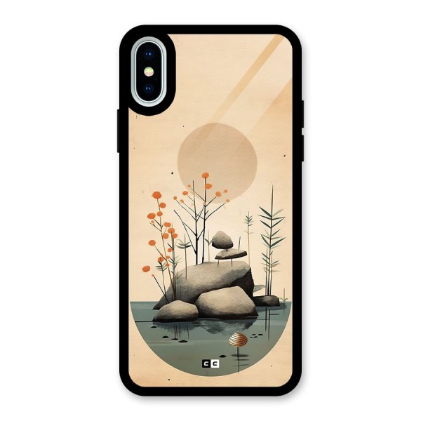 Zen Garden Glass Back Case for iPhone X
