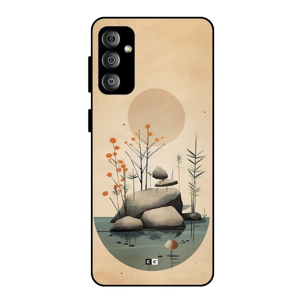Zen Garden Metal Back Case for Galaxy F23