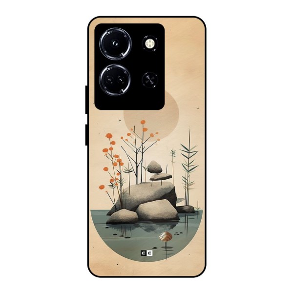 Zen Garden Metal Back Case for Infinix Note 30 5G