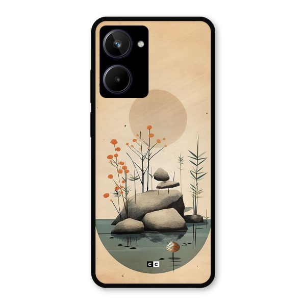 Zen Garden Metal Back Case for Realme 10