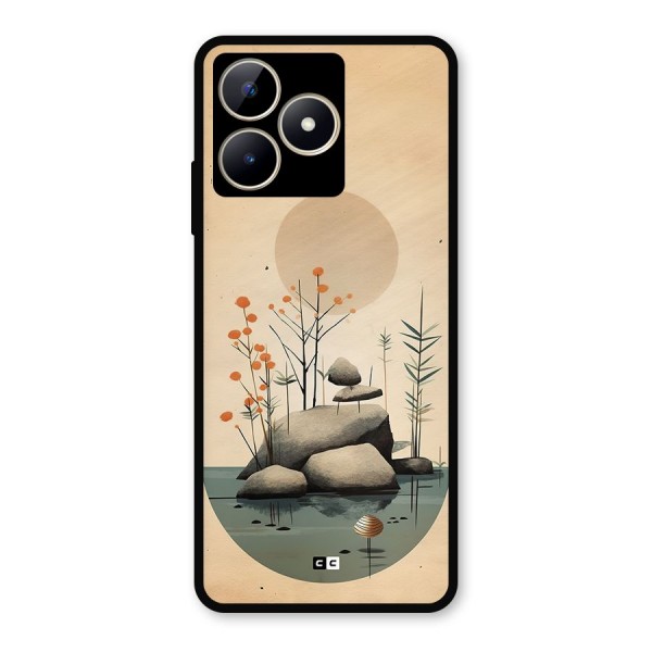 Zen Garden Metal Back Case for Realme C53