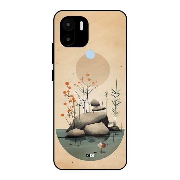 Zen Garden Metal Back Case for Redmi A1 Plus