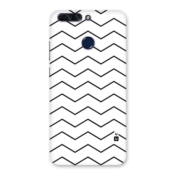 ZigZag Simple Classic Lines Back Case for Honor 8 Pro