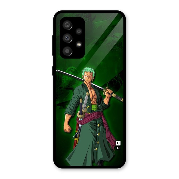 Zoro Ready Glass Back Case for Galaxy A32
