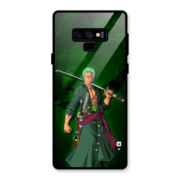 Zoro Ready Glass Back Case for Galaxy Note 9