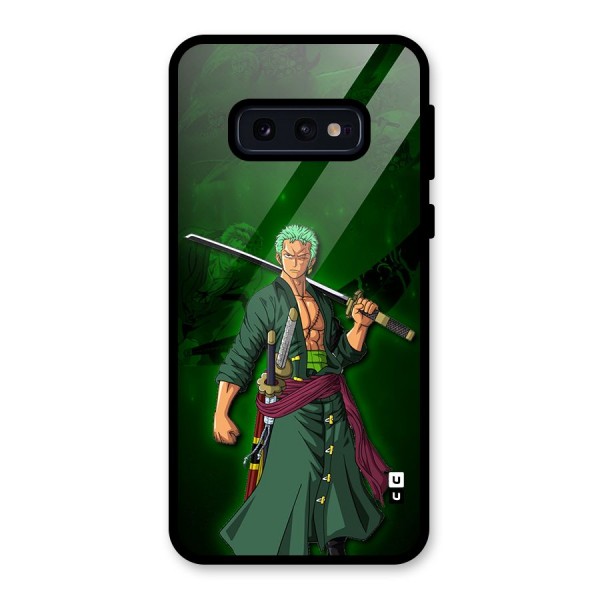 Zoro Ready Glass Back Case for Galaxy S10e