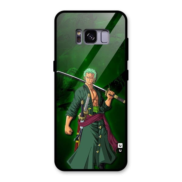 Zoro Ready Glass Back Case for Galaxy S8