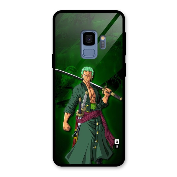 Zoro Ready Glass Back Case for Galaxy S9