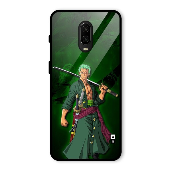 Zoro Ready Glass Back Case for OnePlus 6T