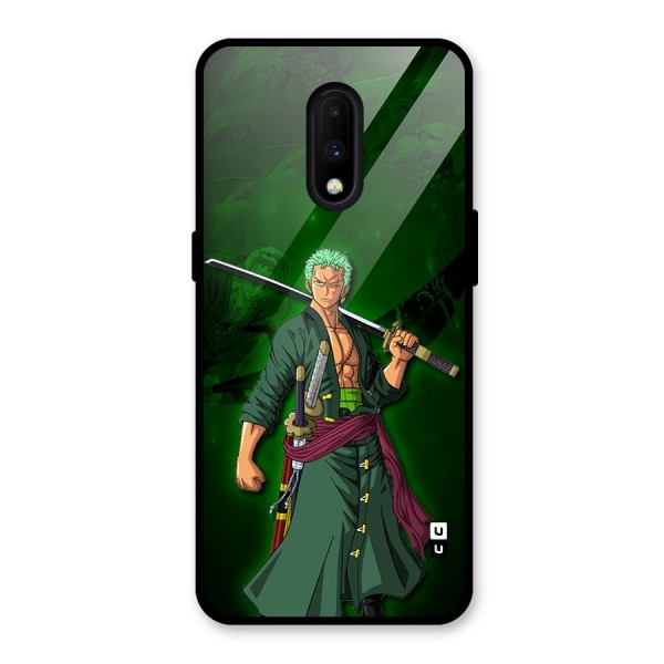 Zoro Ready Glass Back Case for OnePlus 7