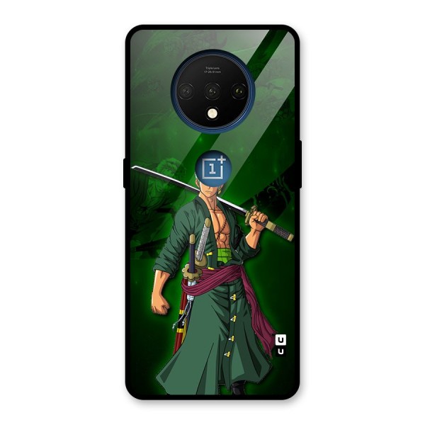 Zoro Ready Glass Back Case for OnePlus 7T