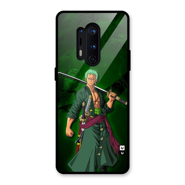Zoro Ready Glass Back Case for OnePlus 8 Pro