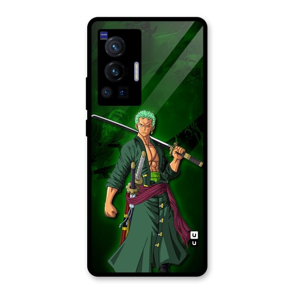 Zoro Ready Glass Back Case for Vivo X70 Pro