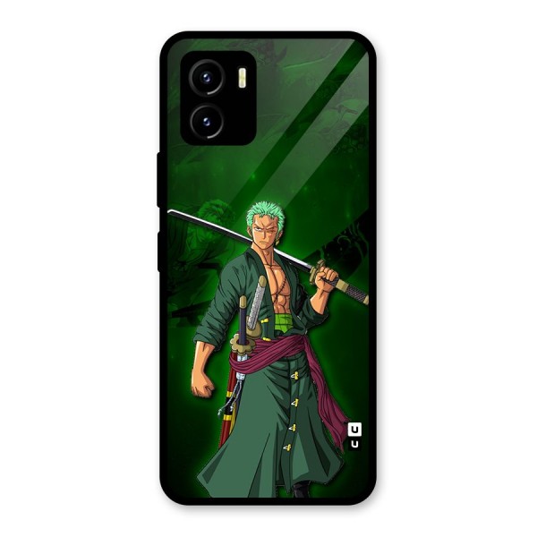 Zoro Ready Glass Back Case for Vivo Y15s