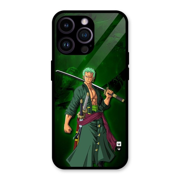 Zoro Ready Glass Back Case for iPhone 14 Pro Max