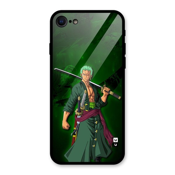 Zoro Ready Glass Back Case for iPhone 7
