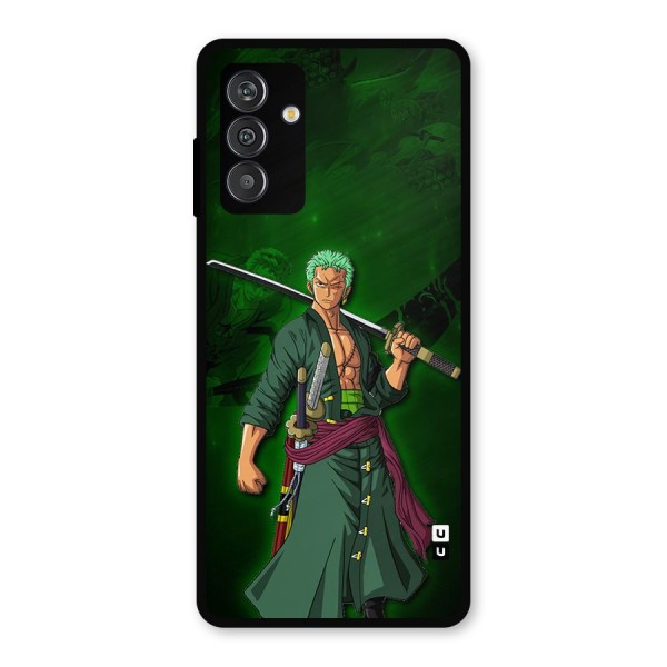 Zoro Ready Metal Back Case for Galaxy M13