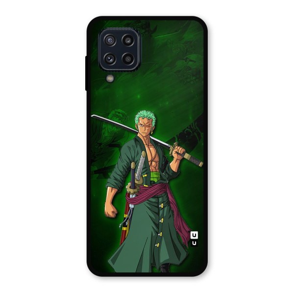 Zoro Ready Metal Back Case for Galaxy M32