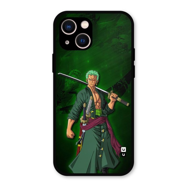 Zoro Ready Metal Back Case for iPhone 13