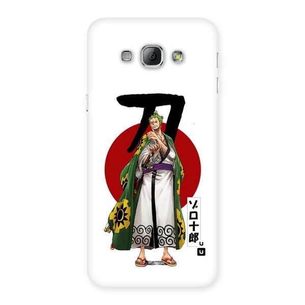 Zoro Stance Back Case for Galaxy A8