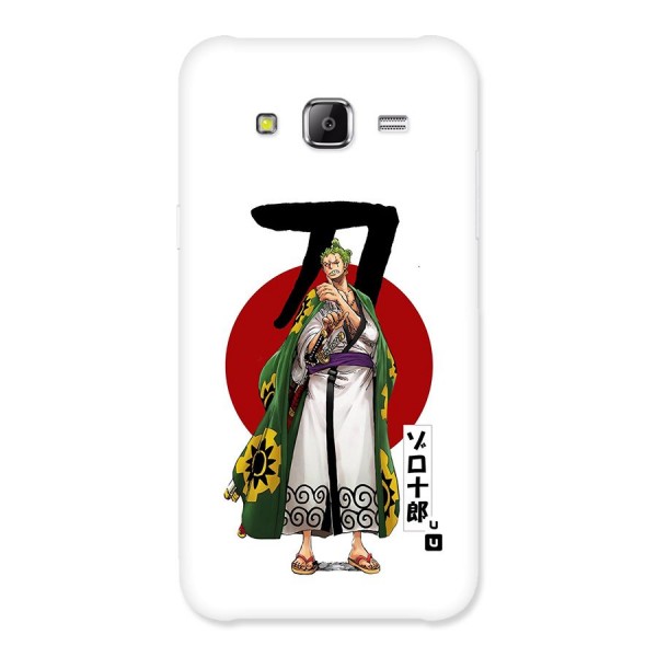 Zoro Stance Back Case for Galaxy J2 Prime
