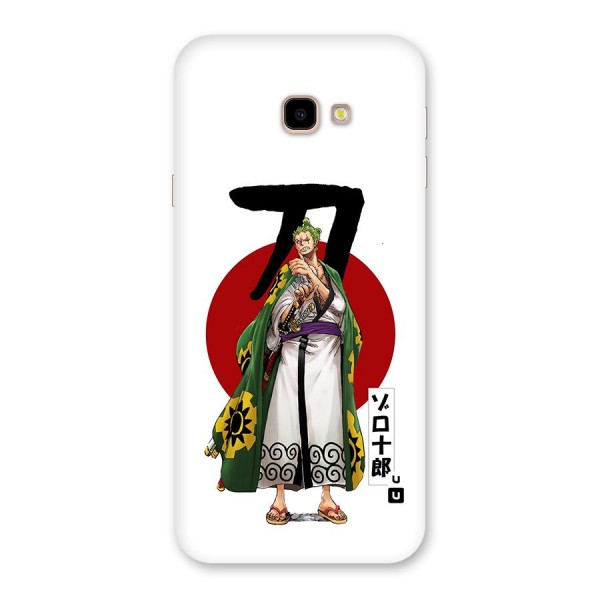 Zoro Stance Back Case for Galaxy J4 Plus