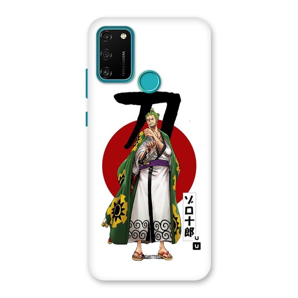 Zoro Stance Back Case for Honor 9A