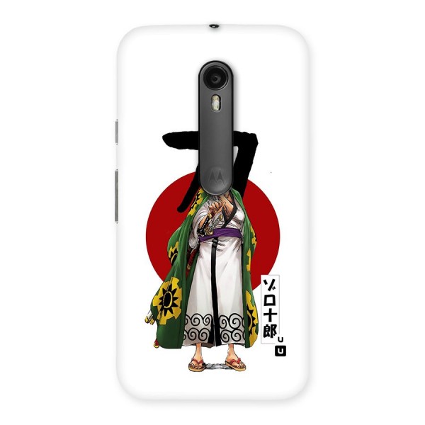Zoro Stance Back Case for Moto G Turbo