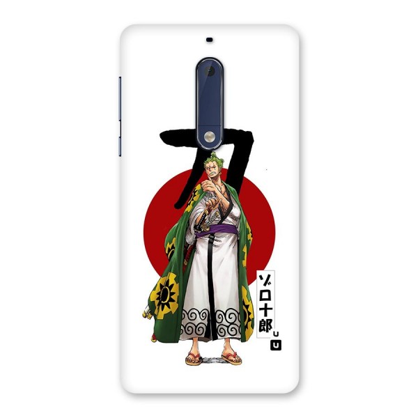Zoro Stance Back Case for Nokia 5