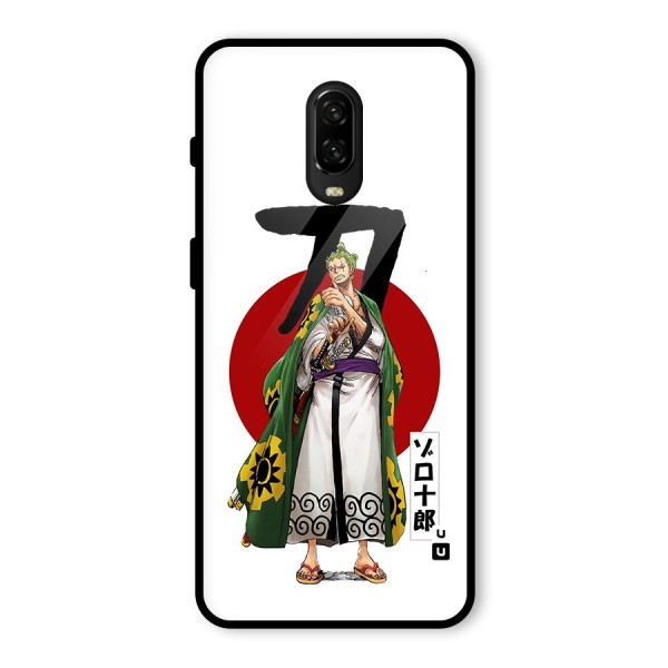 Zoro Stance Glass Back Case for OnePlus 6T