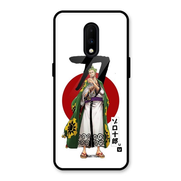 Zoro Stance Glass Back Case for OnePlus 7