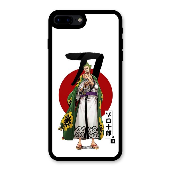 Zoro Stance Glass Back Case for iPhone 7 Plus