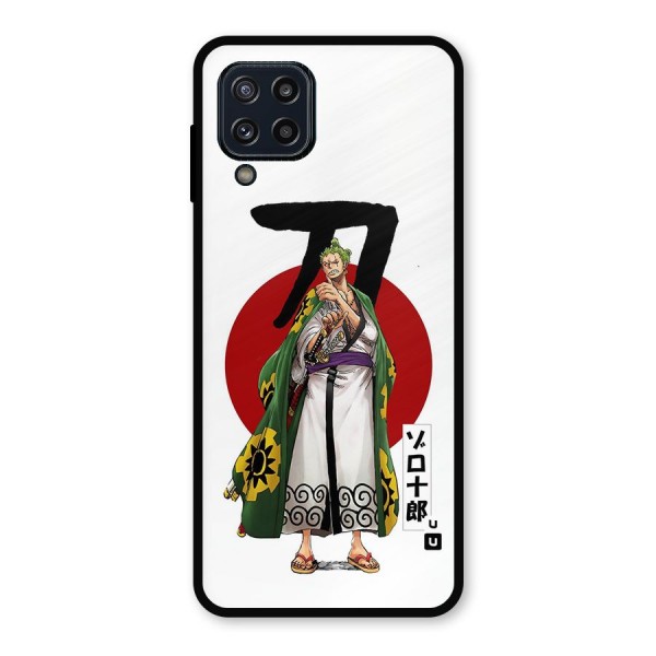 Zoro Stance Metal Back Case for Galaxy M32