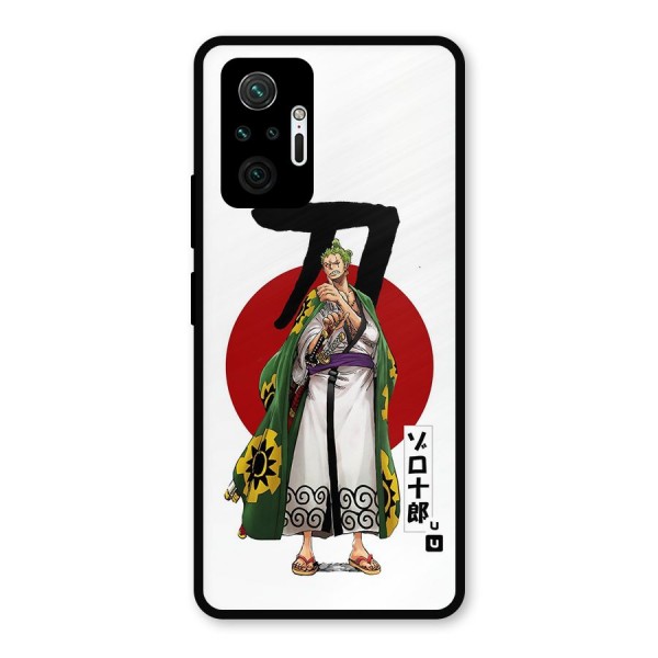 Zoro Stance Metal Back Case for Redmi Note 10 Pro Max