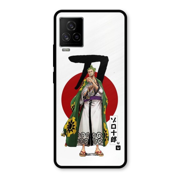 Zoro Stance Metal Back Case for iQOO 7 Legend 5G