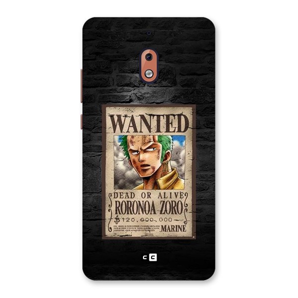 Zoro Wanted Back Case for Nokia 2.1